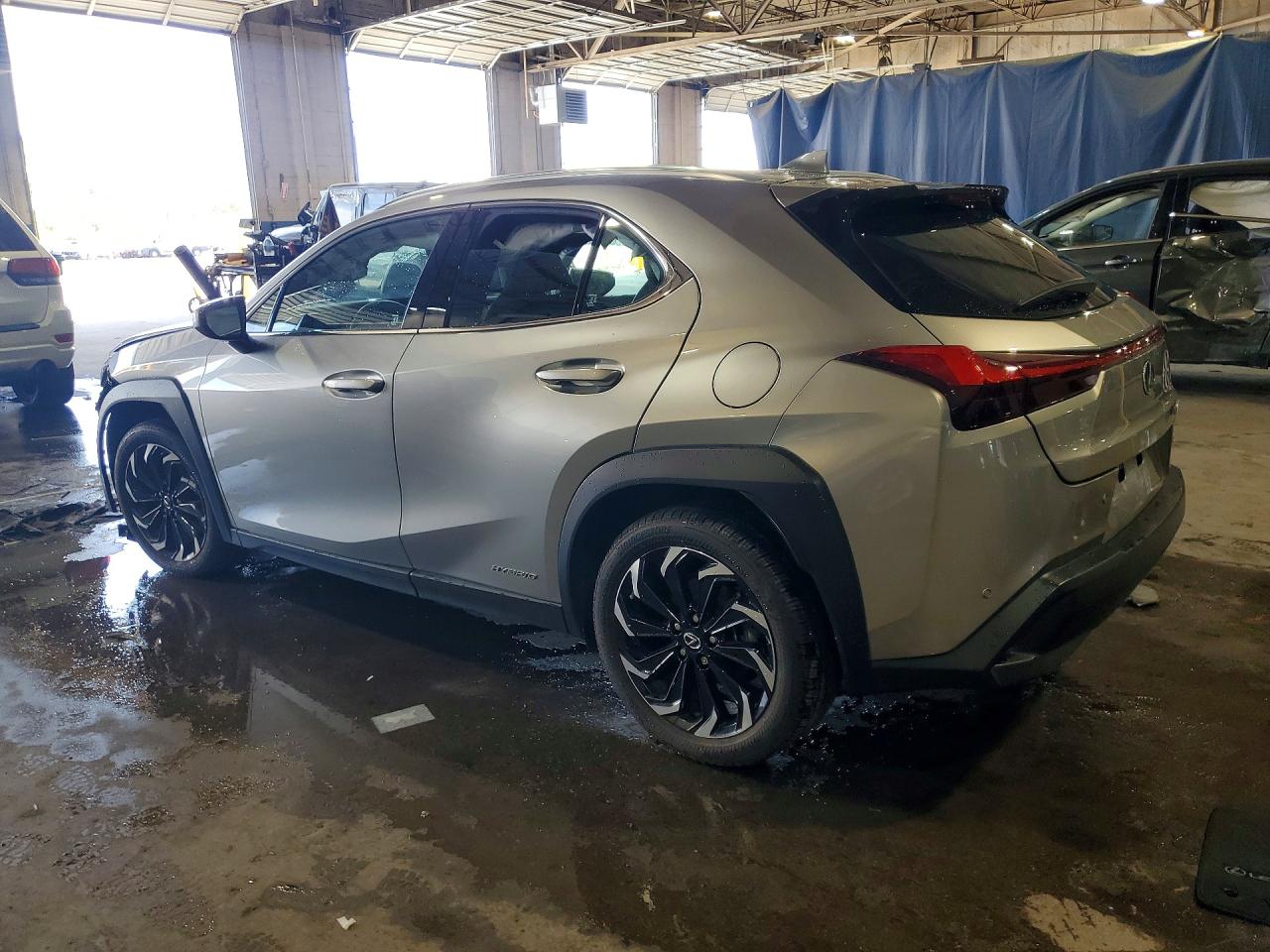 2020 Lexus Ux 250h Silver vin: JTHP9JBH6L2036148