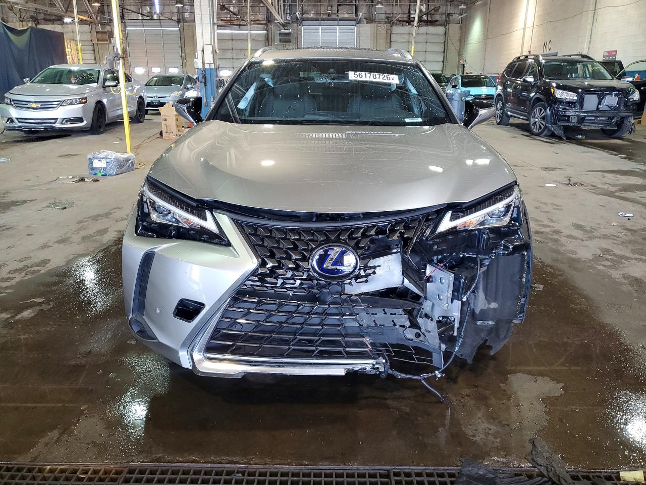 2020 Lexus Ux 250h Silver vin: JTHP9JBH6L2036148