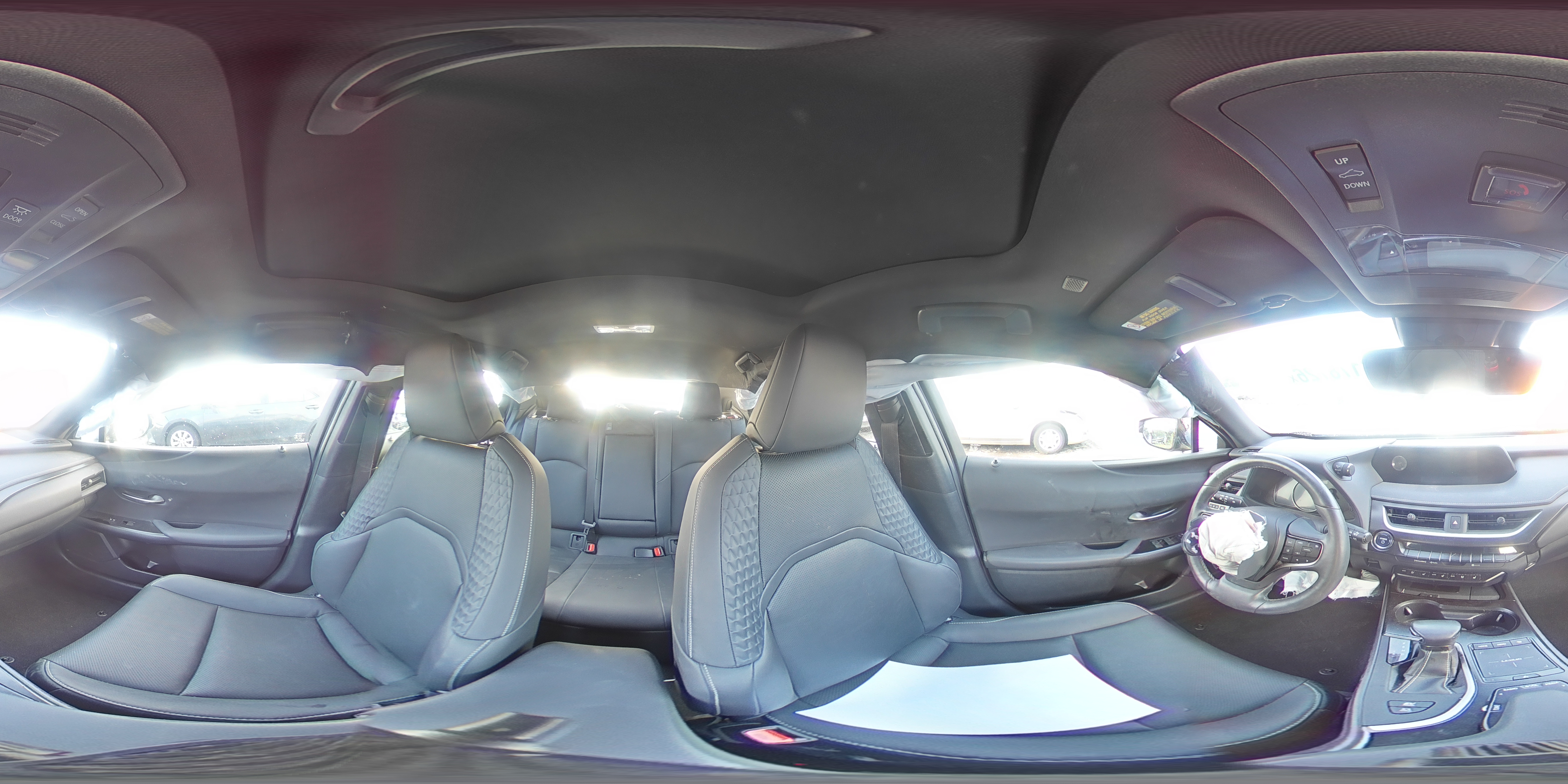 2020 Lexus Ux 250h Silver vin: JTHP9JBH6L2036148