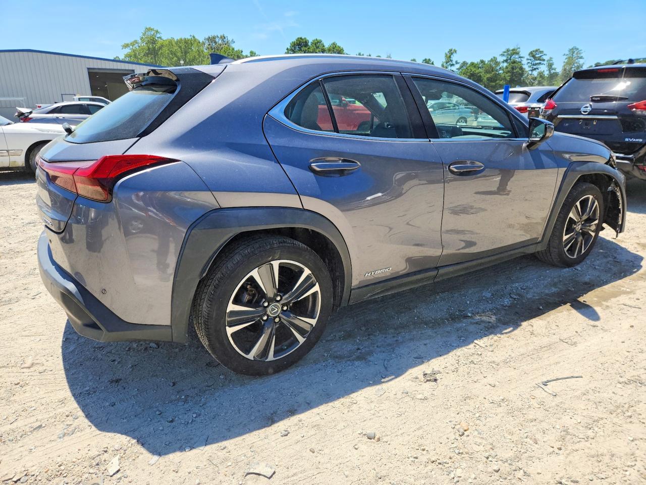 2021 Lexus Ux 250h Gray vin: JTHP9JBH8M2037965