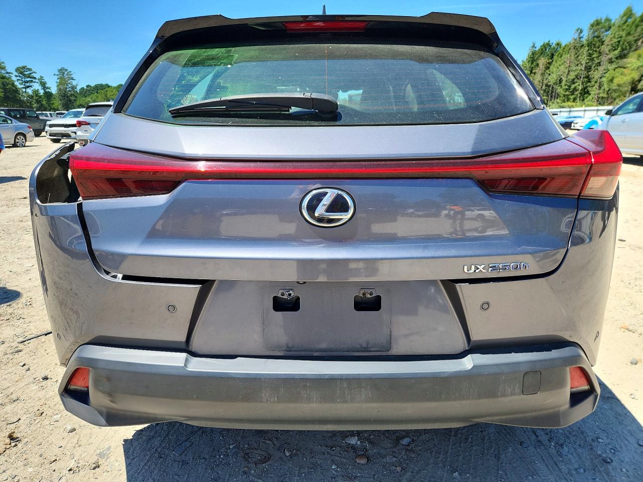 2021 Lexus Ux 250h Gray vin: JTHP9JBH8M2037965