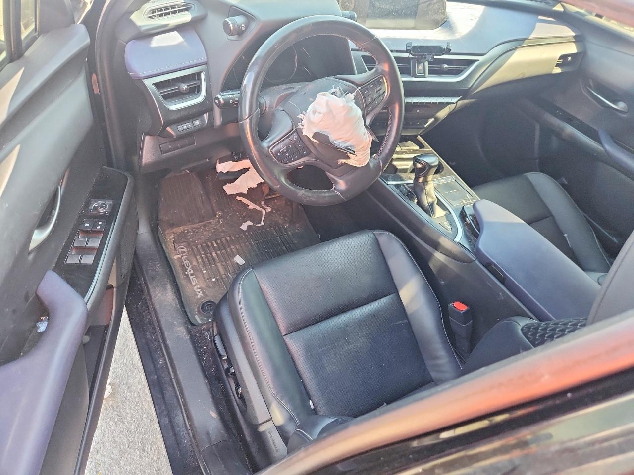 2021 Lexus Ux 250h Black vin: JTHP9JBH8M2047105