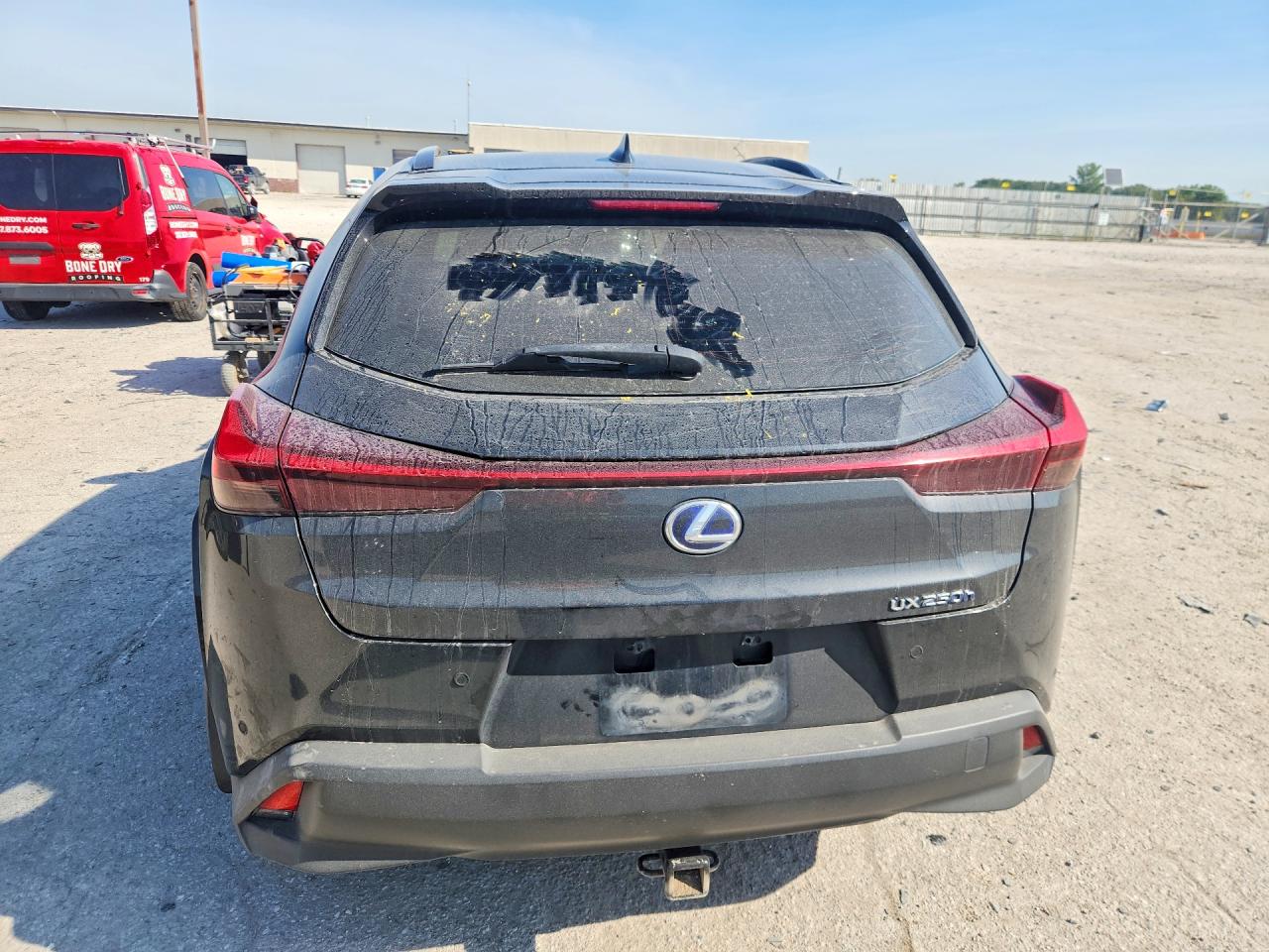 2021 Lexus Ux 250h Black vin: JTHP9JBH8M2047105