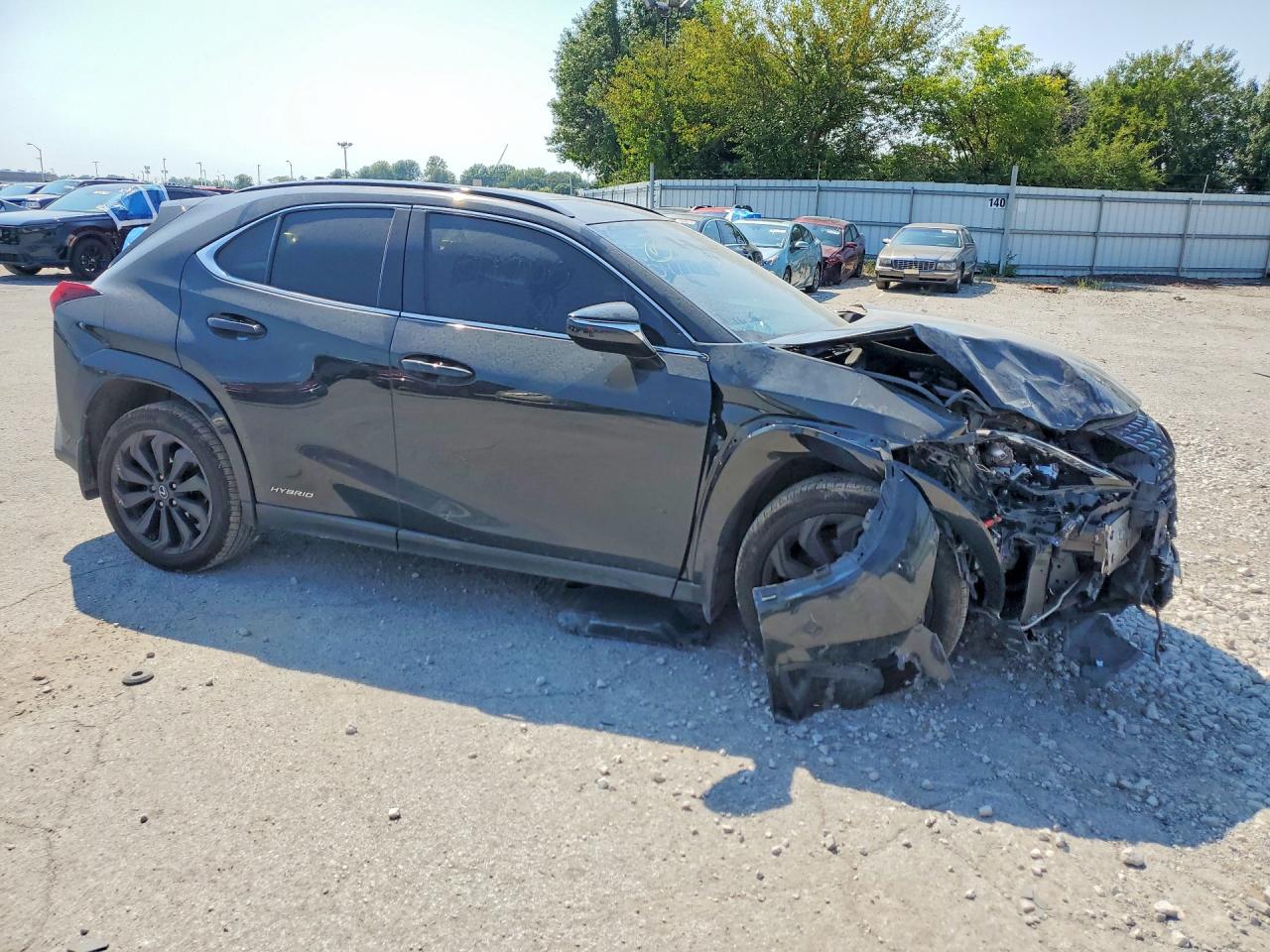 2021 Lexus Ux 250h Black vin: JTHP9JBH8M2047105
