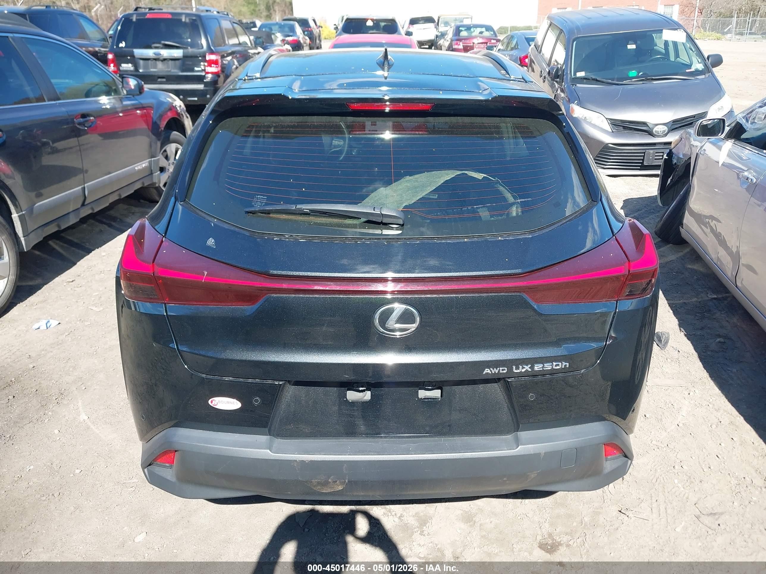2023 Lexus Ux 250h Premium Black vin: JTHP9JBH9P2066136