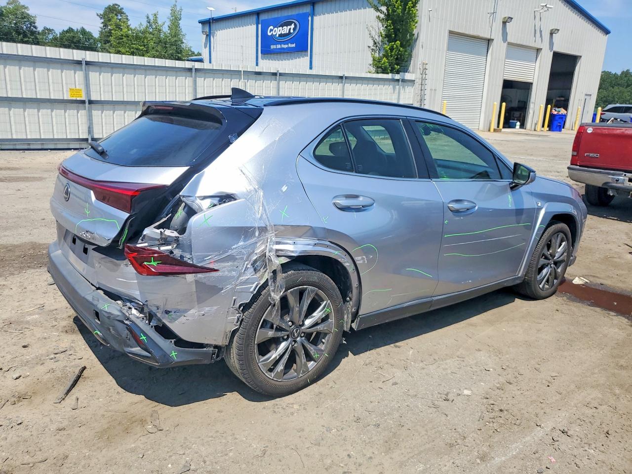2023 Lexus Ux 250h F Sport Handling Silver vin: JTHR6JBH1P2154910