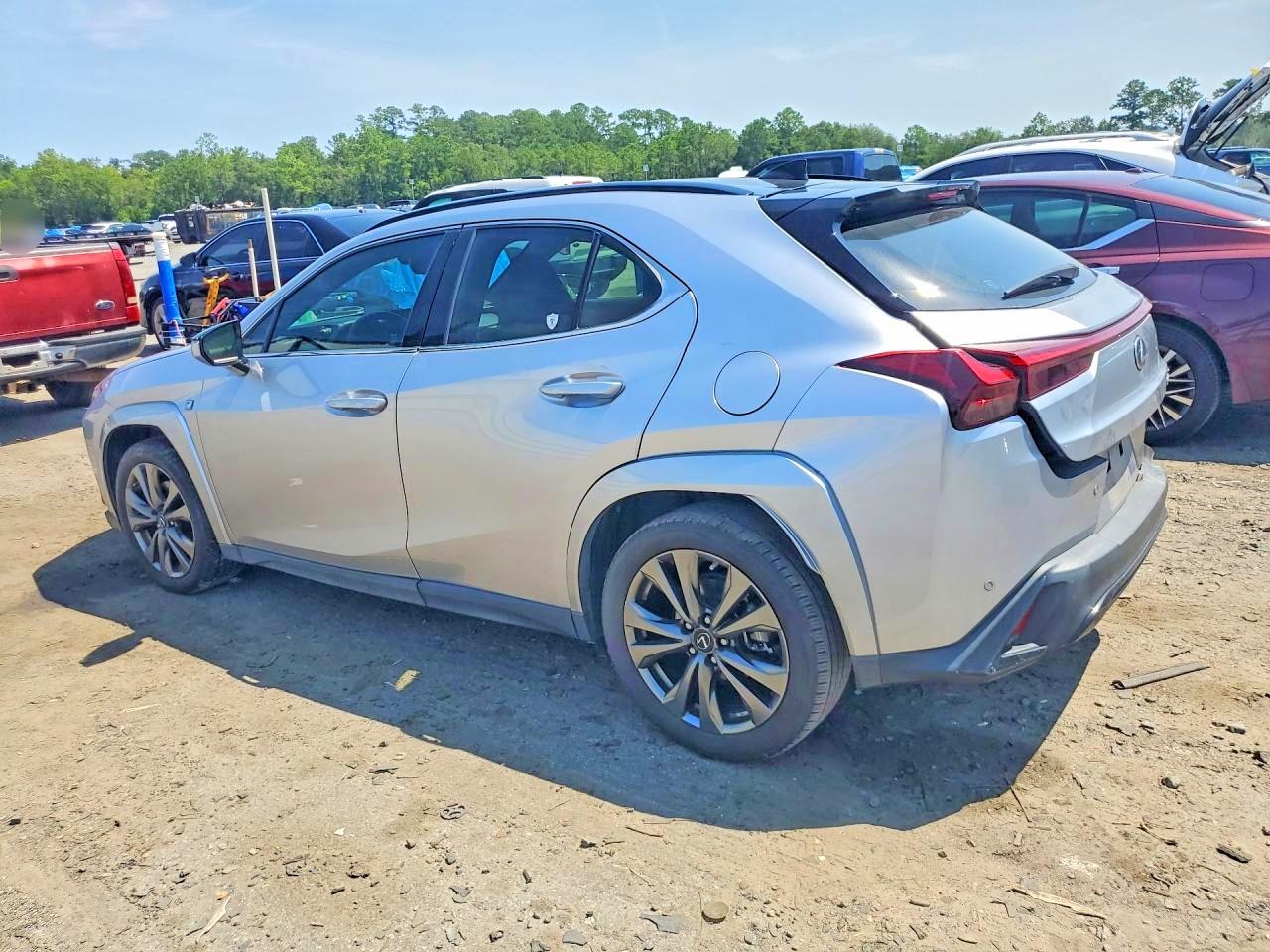2023 Lexus Ux 250h F Sport Handling Silver vin: JTHR6JBH1P2154910