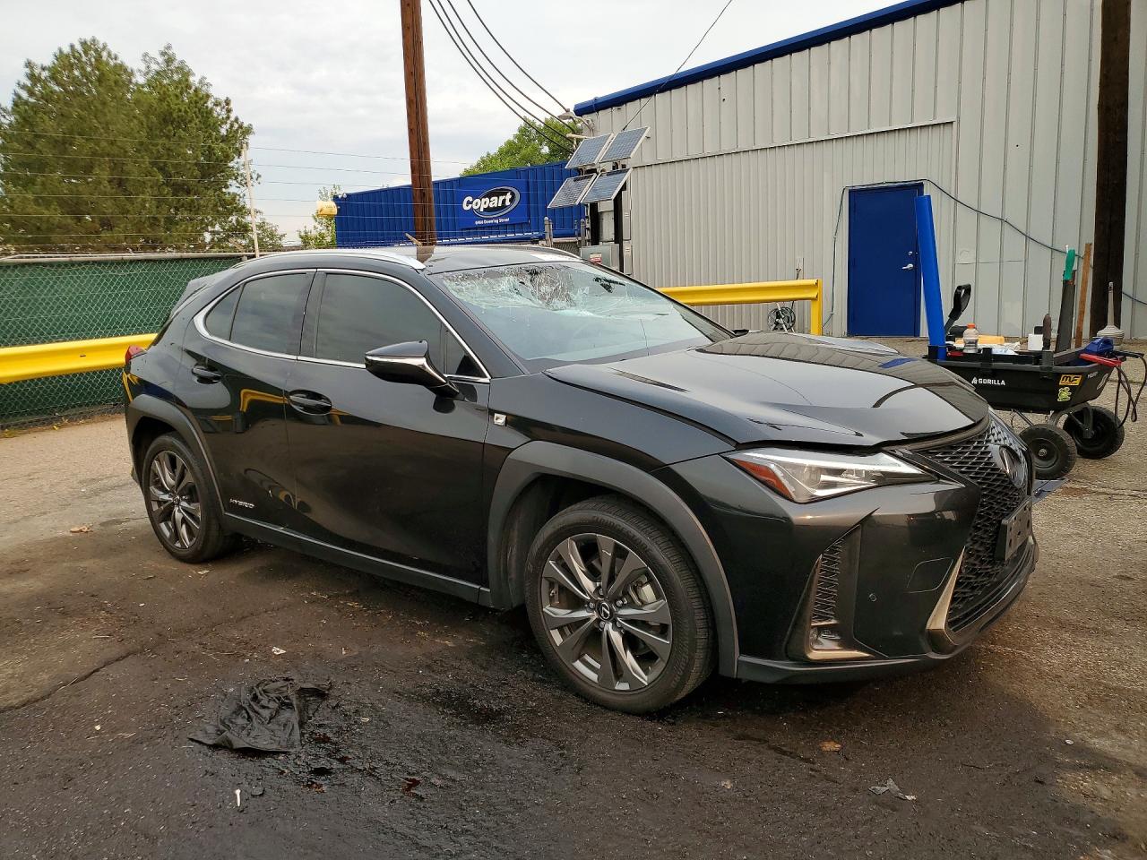 2020 Lexus Ux 250h Black vin: JTHR9JBH5L2032083