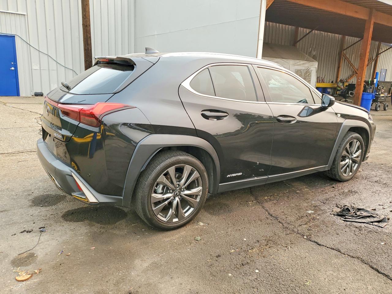 2020 Lexus Ux 250h Black vin: JTHR9JBH5L2032083