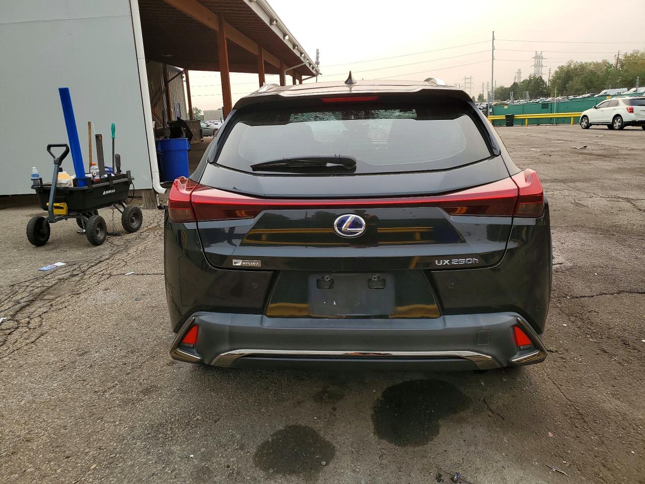 2020 Lexus Ux 250h Black vin: JTHR9JBH5L2032083