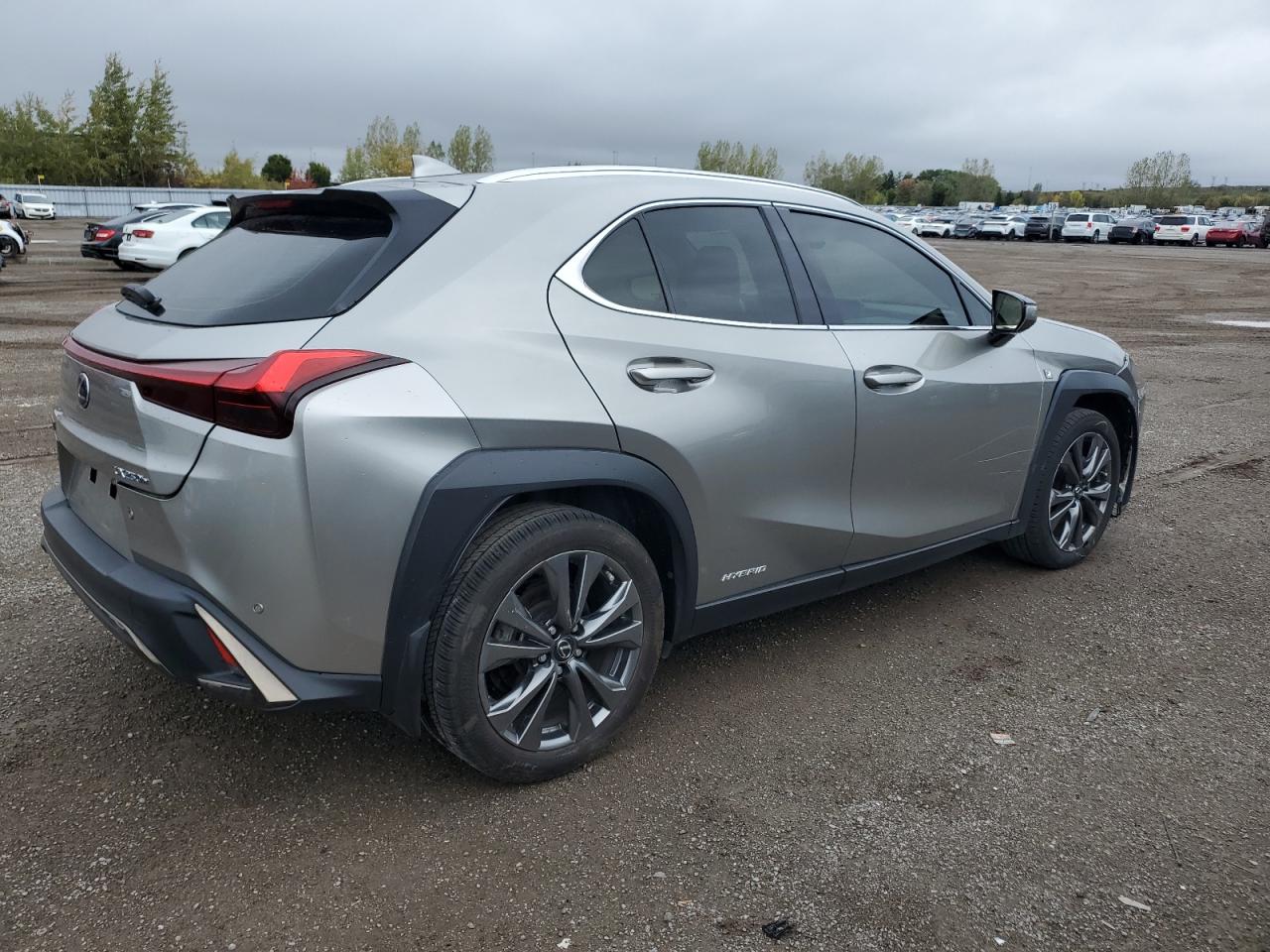 2021 Lexus Ux 250h Silver vin: JTHR9JBH5M2041383