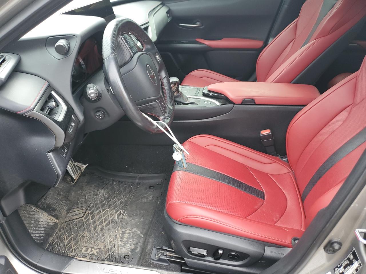 2021 Lexus Ux 250h Silver vin: JTHR9JBH5M2041383
