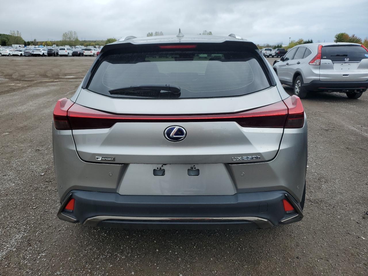 2021 Lexus Ux 250h Silver vin: JTHR9JBH5M2041383