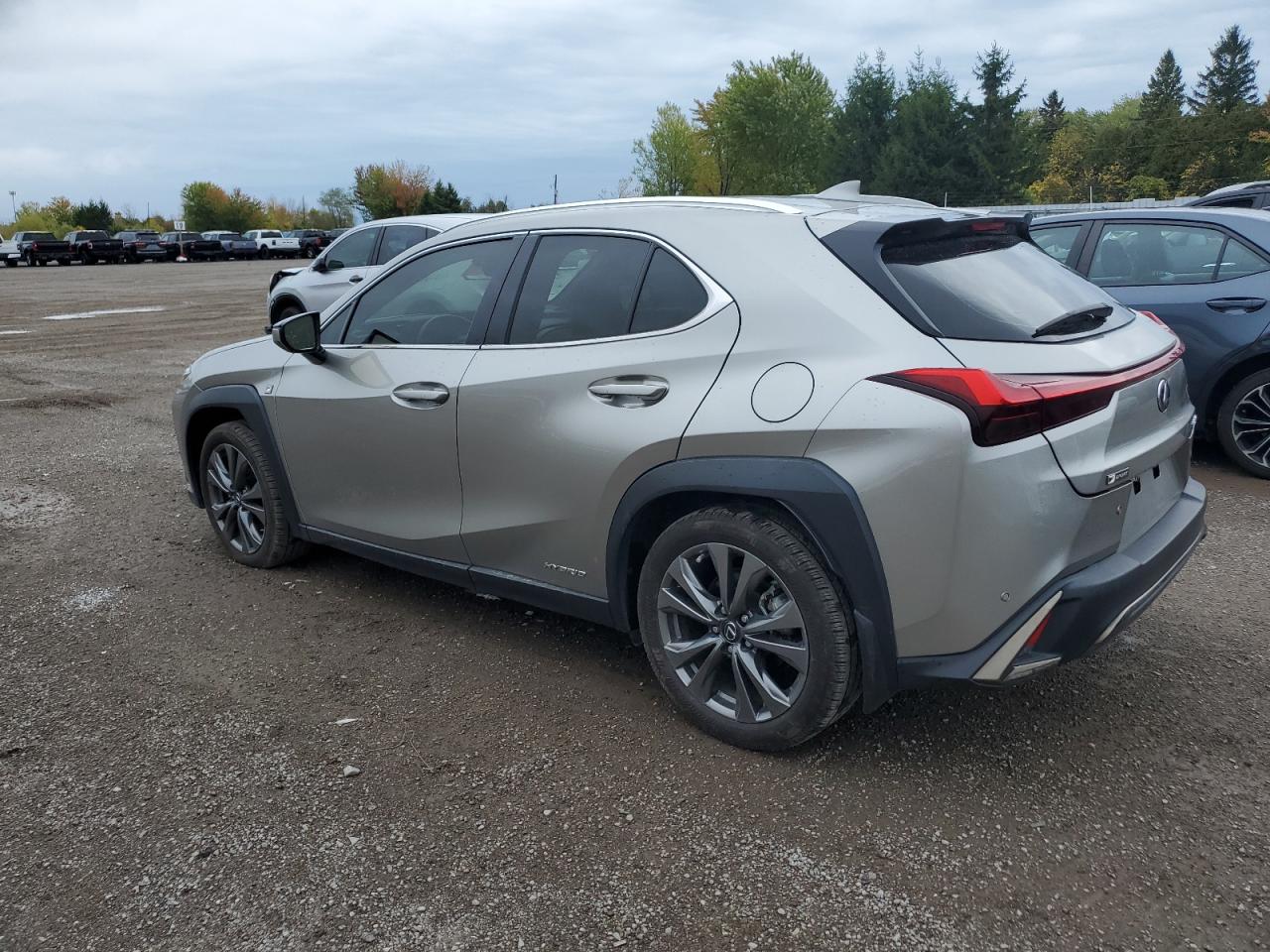2021 Lexus Ux 250h Silver vin: JTHR9JBH5M2041383
