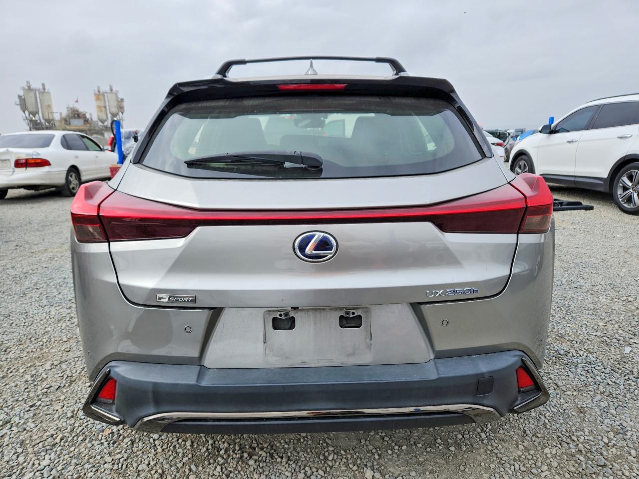2020 Lexus Ux 250h Silver vin: JTHR9JBH9L2020549