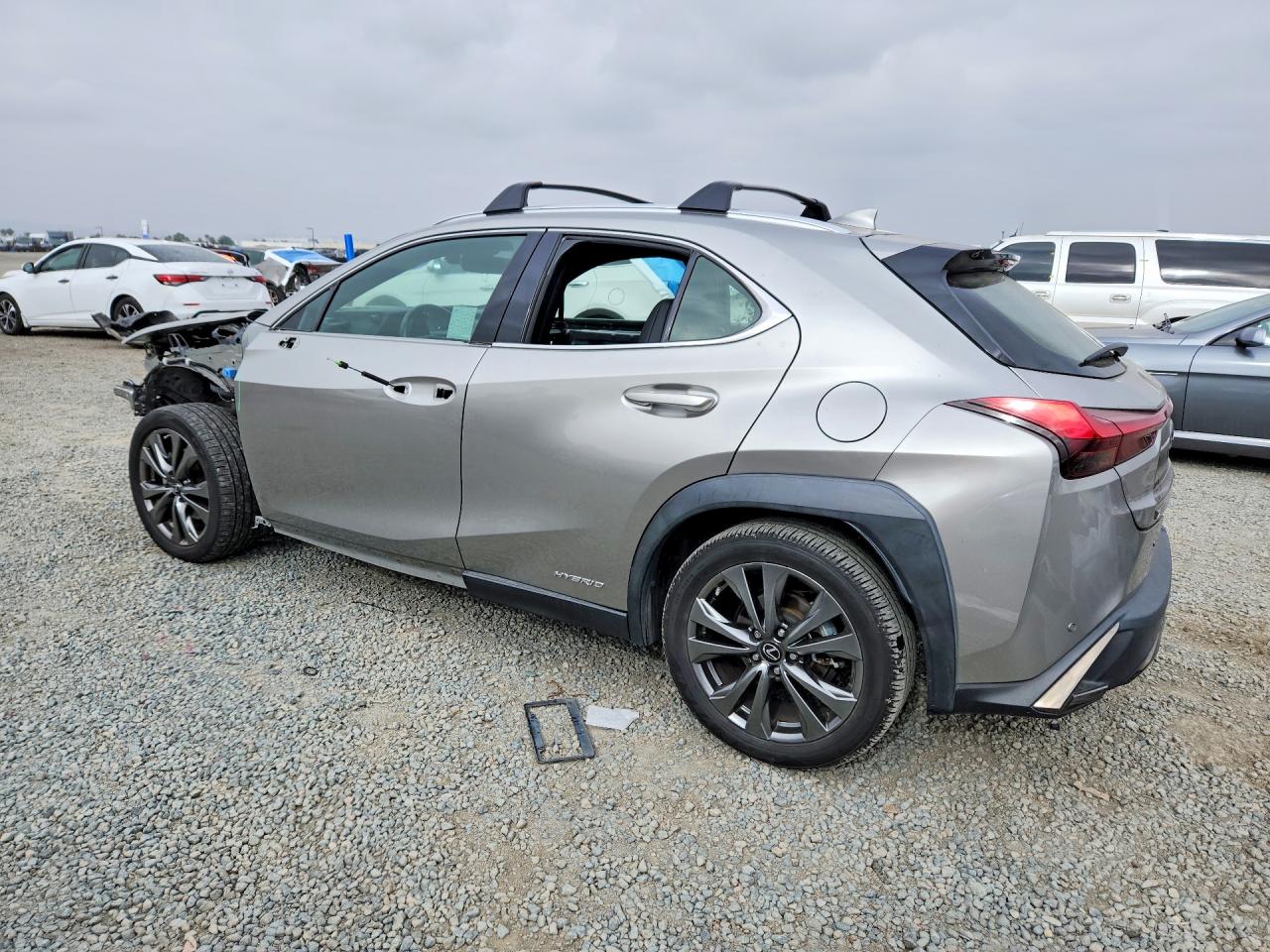 2020 Lexus Ux 250h Silver vin: JTHR9JBH9L2020549
