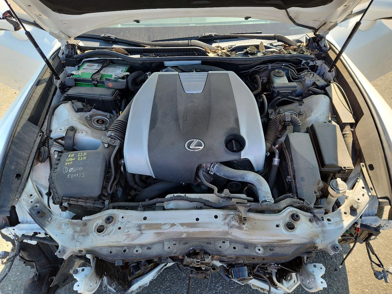 2015 Lexus Rc 350 White vin: JTHSE5BC0F5001089