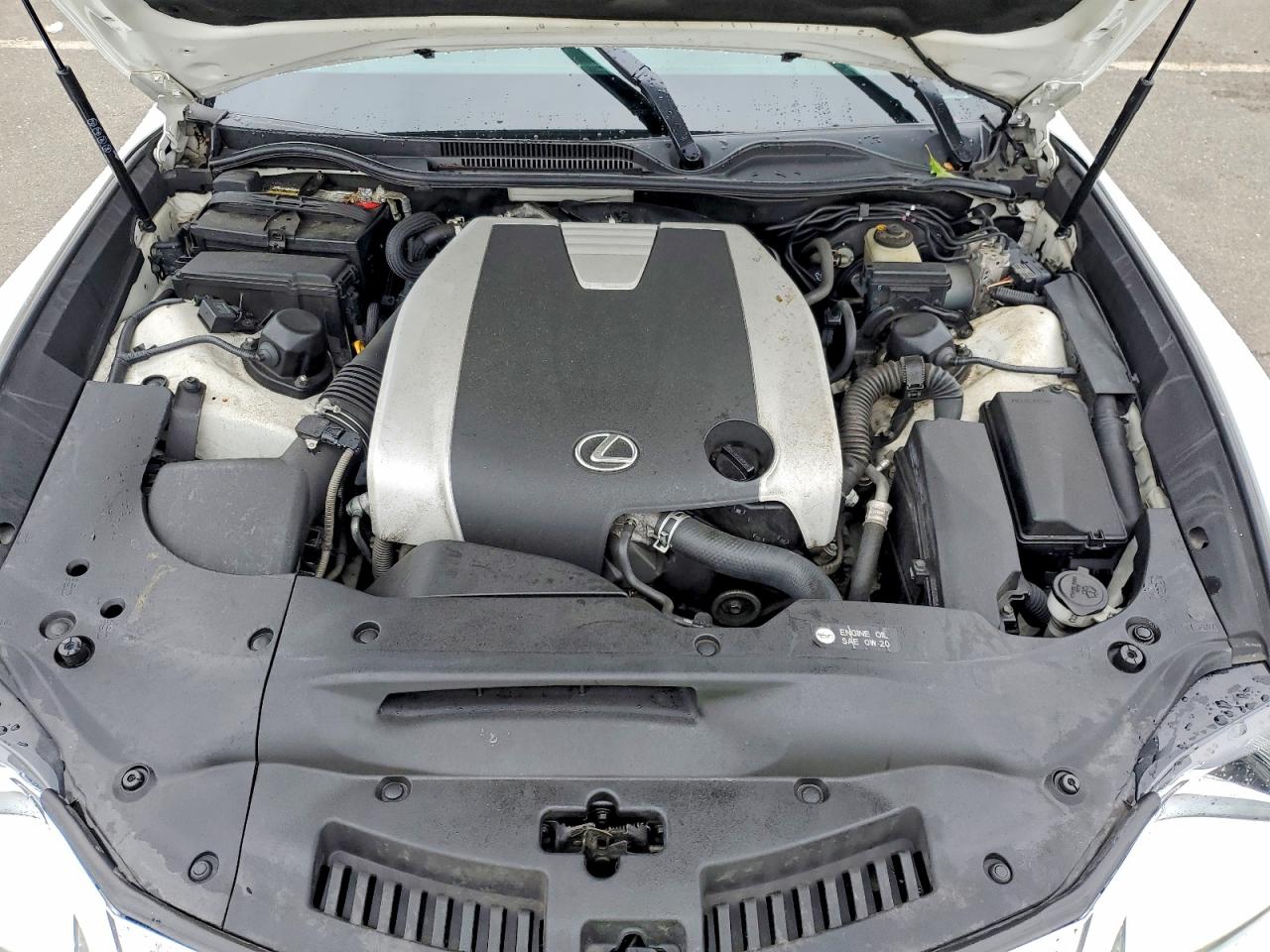 2015 Lexus Rc 350 White vin: JTHSE5BC0F5003926