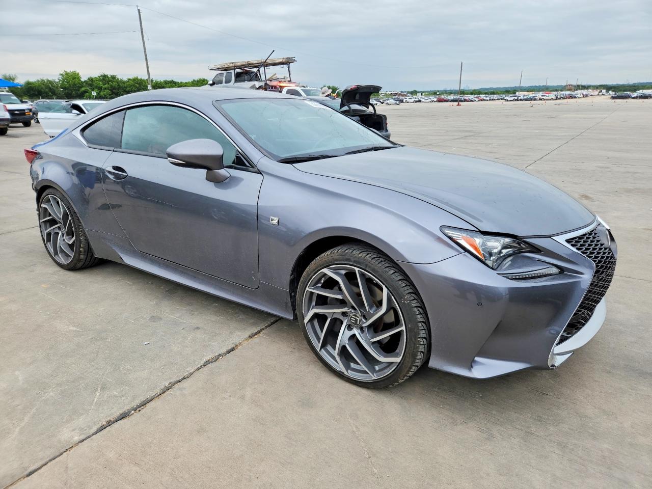 2015 Lexus Rc 350 Gray vin: JTHSE5BC0F5004008