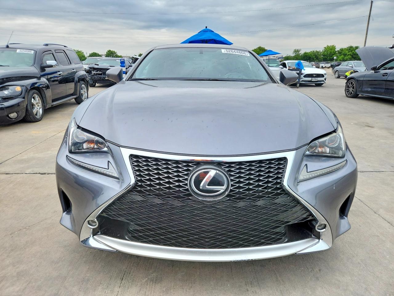 2015 Lexus Rc 350 Gray vin: JTHSE5BC0F5004008