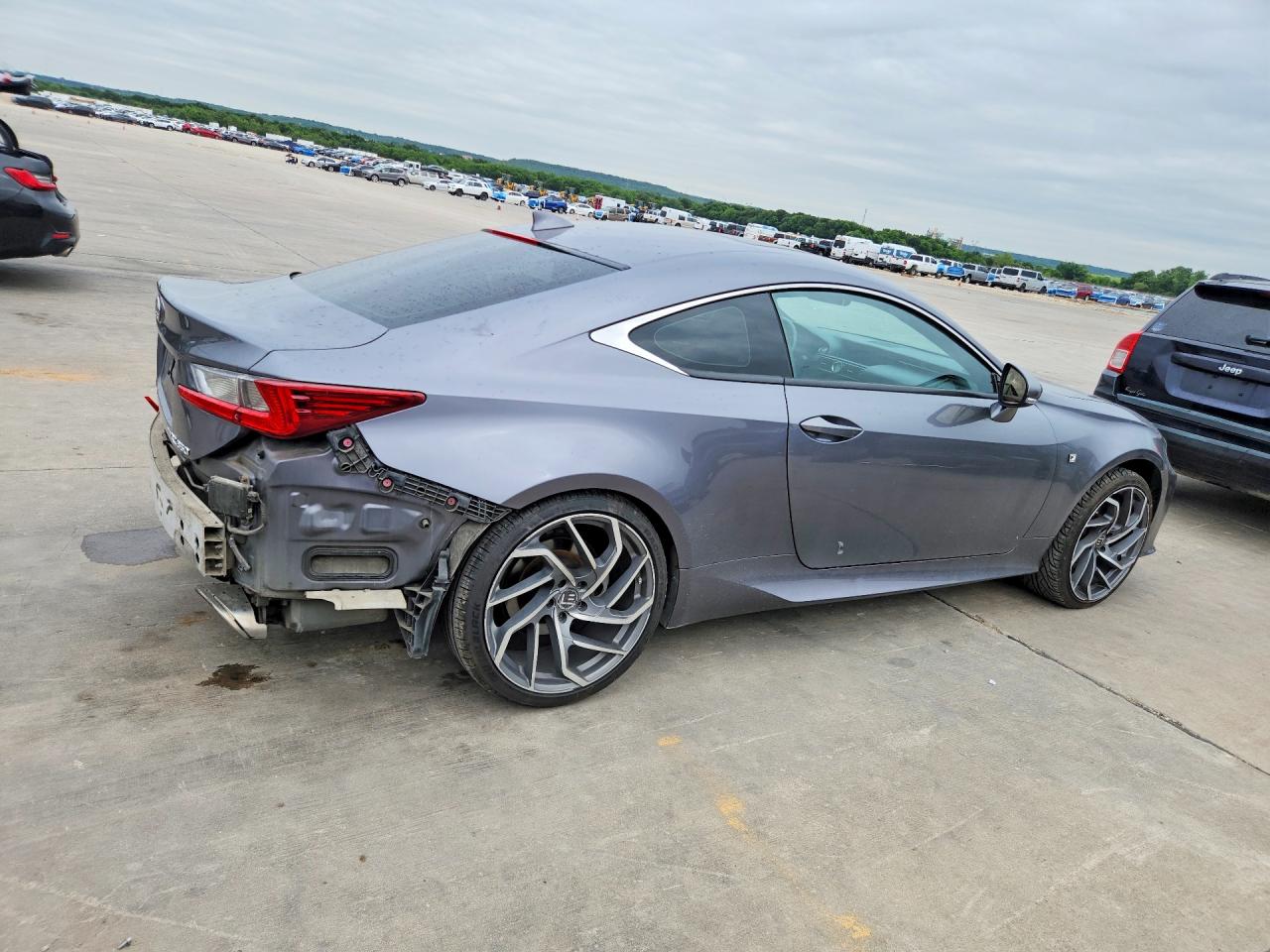 2015 Lexus Rc 350 Gray vin: JTHSE5BC0F5004008