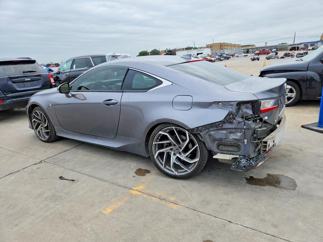 2015 Lexus Rc 350 Gray vin: JTHSE5BC0F5004008