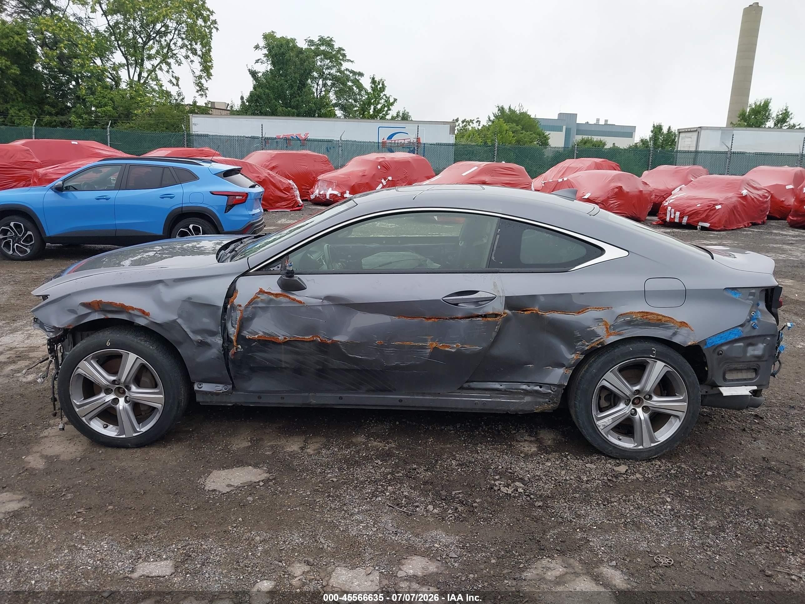 2015 Lexus Rc 350   Gray vin: JTHSE5BC0F5004204