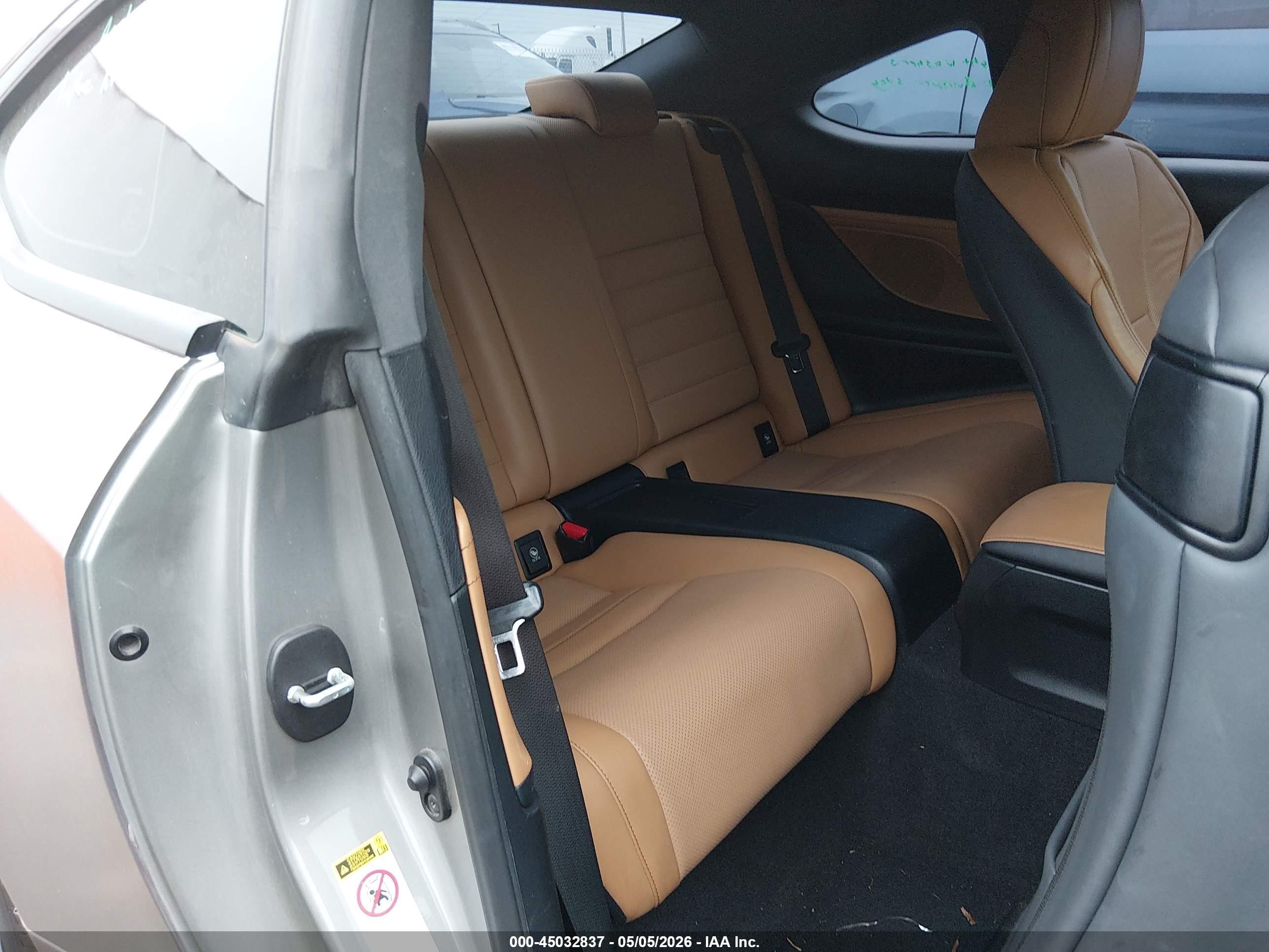 2015 Lexus Rc 350 Gray vin: JTHSE5BC1F5002560