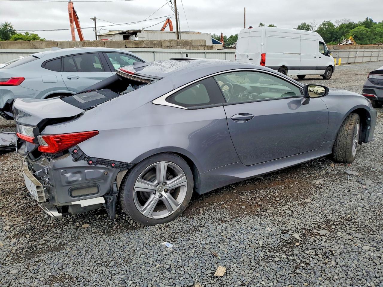 2015 Lexus Rc 350 Gray vin: JTHSE5BC1F5002641