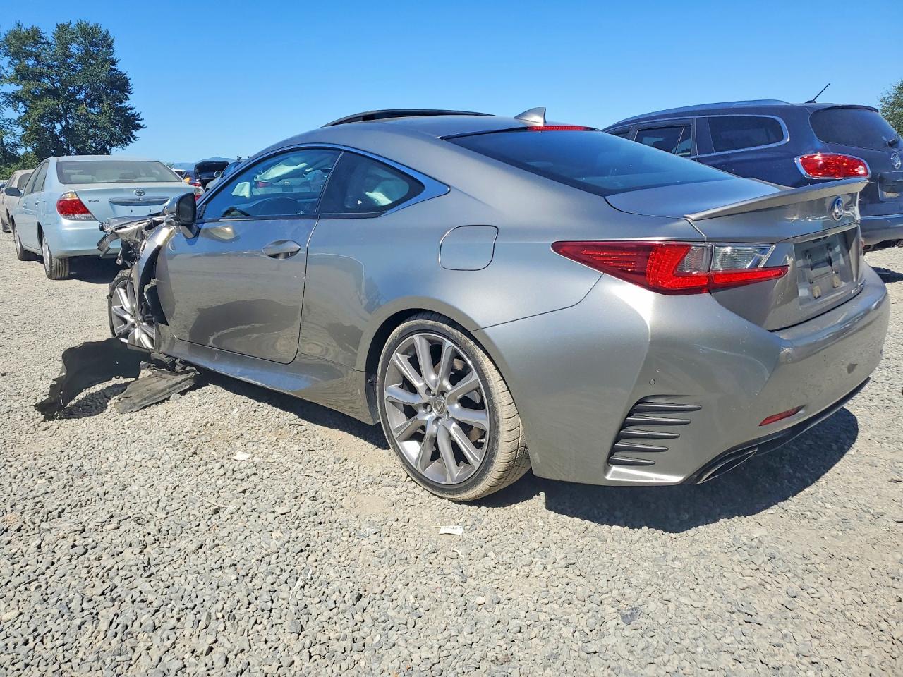 2015 Lexus Rc 350 Silver vin: JTHSE5BC2F5000977