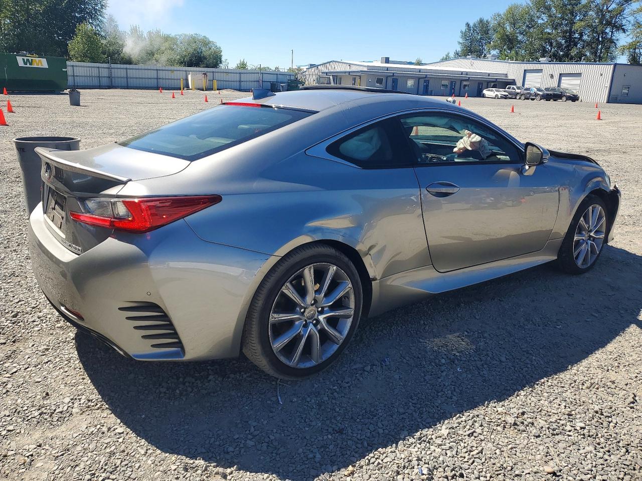 2015 Lexus Rc 350 Silver vin: JTHSE5BC2F5000977