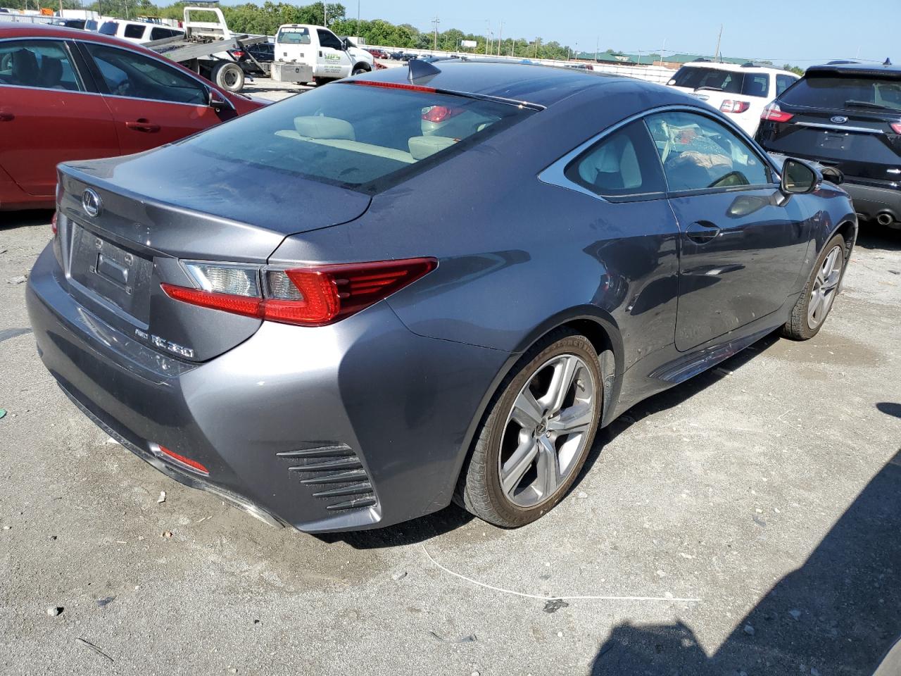 2015 Lexus Rc 350 Charcoal vin: JTHSE5BC3F5001362