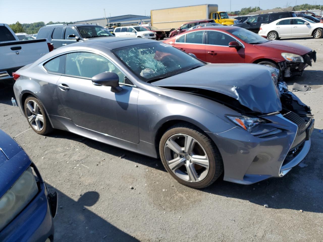 2015 Lexus Rc 350 Charcoal vin: JTHSE5BC3F5001362