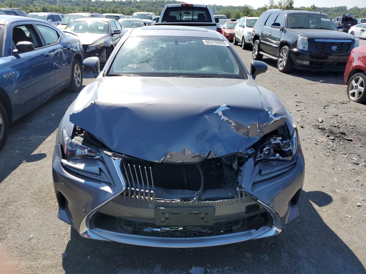 2015 Lexus Rc 350 Charcoal vin: JTHSE5BC3F5001362