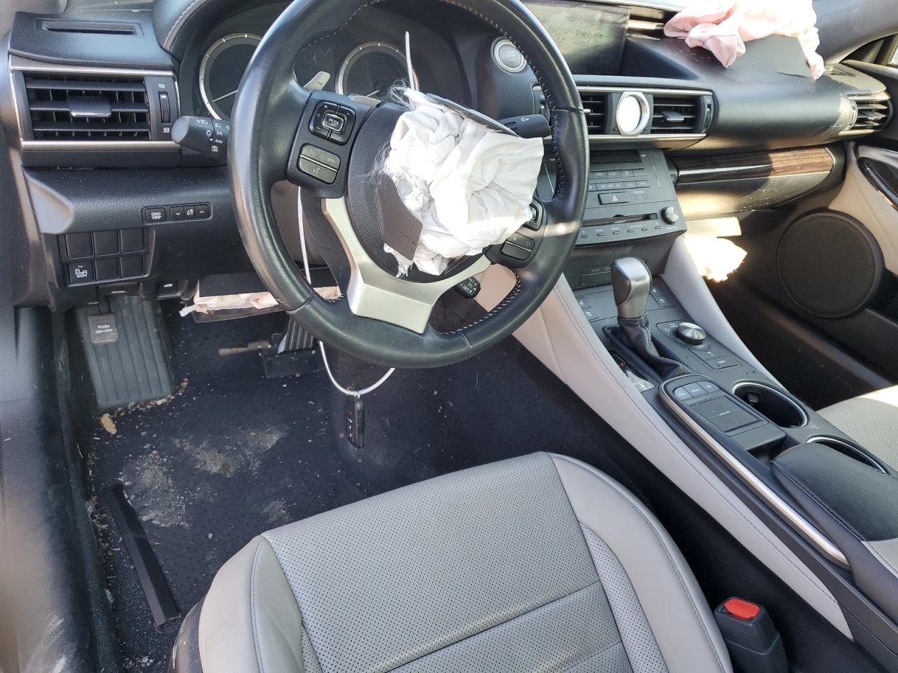 2015 Lexus Rc 350 Charcoal vin: JTHSE5BC3F5001362