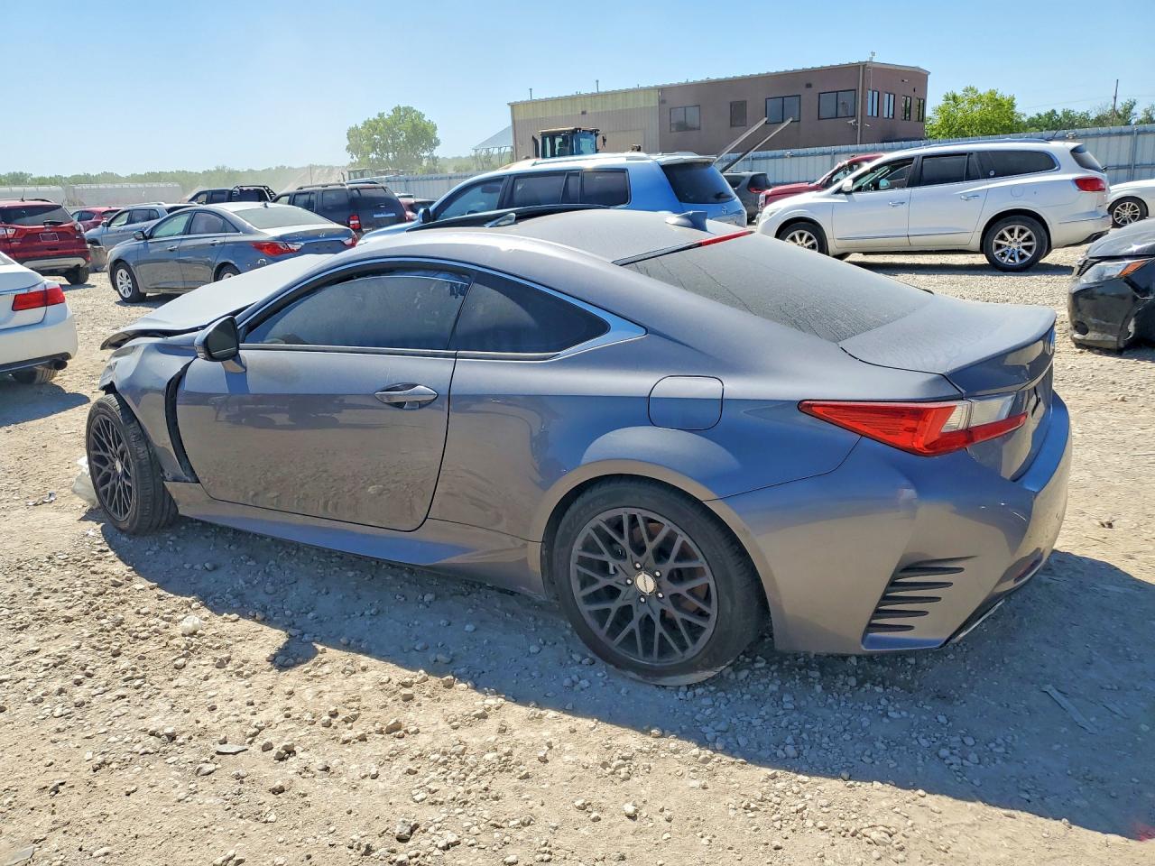 2015 Lexus Rc 350 Gray vin: JTHSE5BC3F5001362