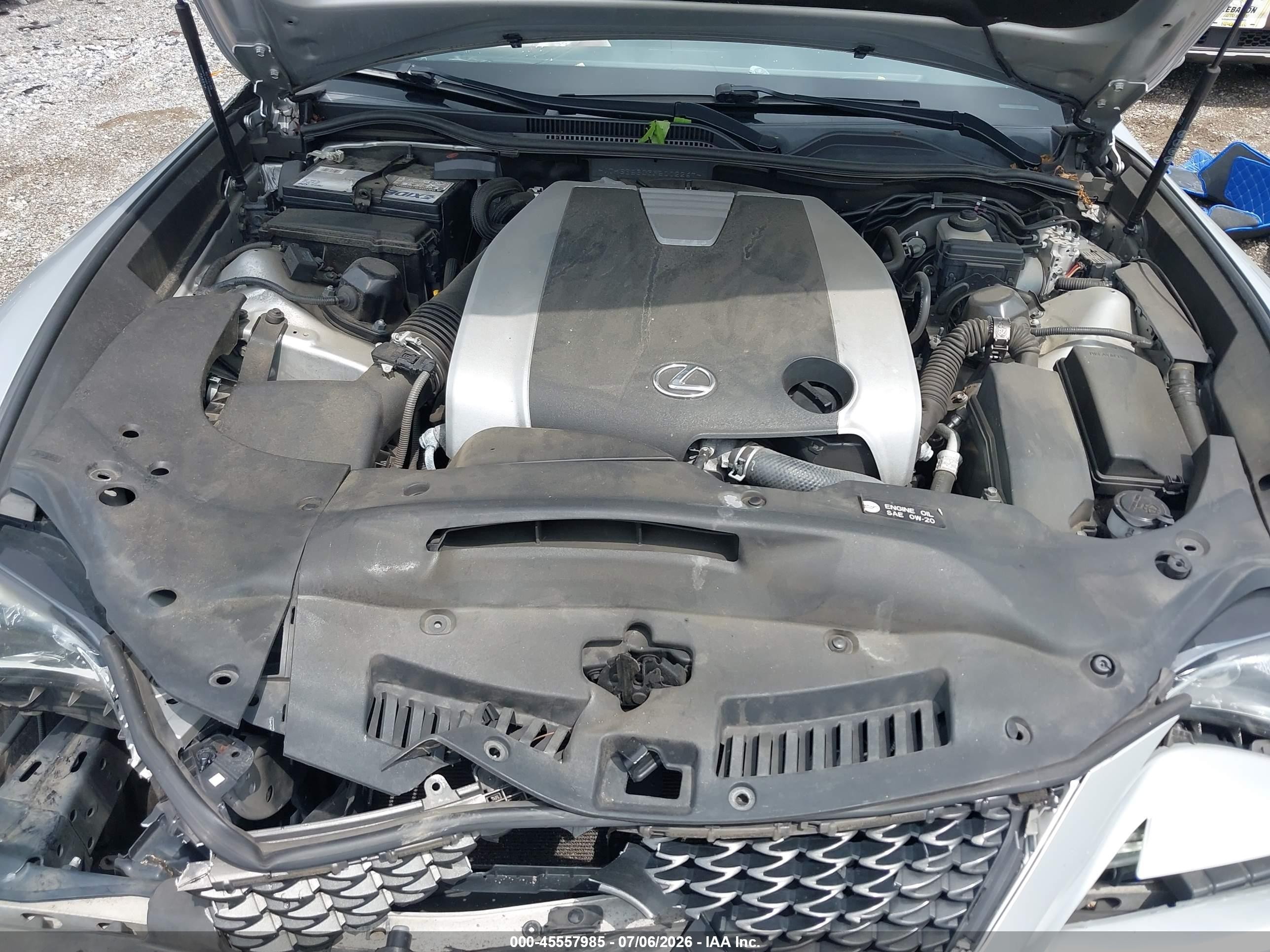 2015 Lexus Rc 350   Gray vin: JTHSE5BC3F5002267