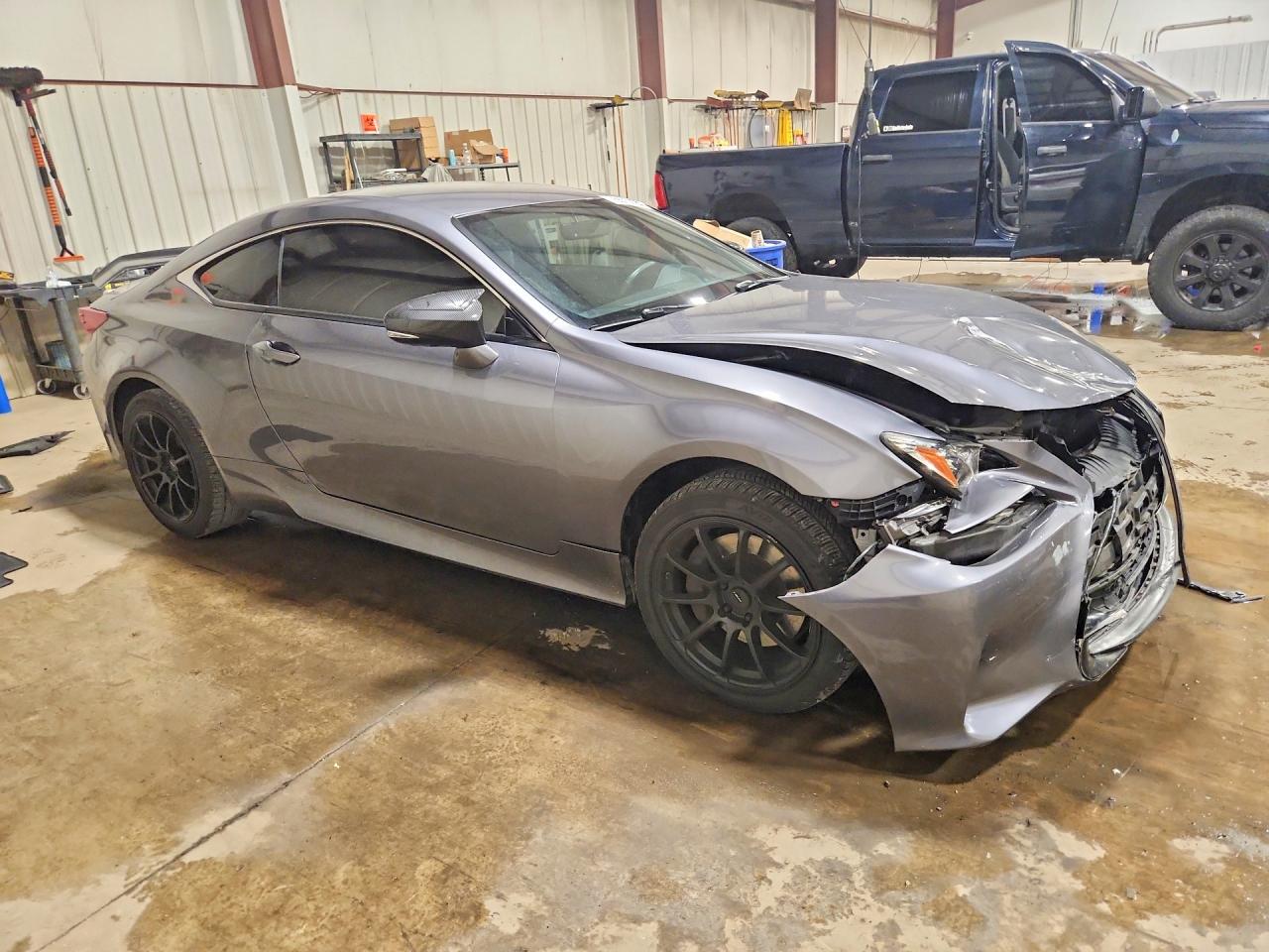 2015 Lexus Rc 350 Gray vin: JTHSE5BC4F5005064