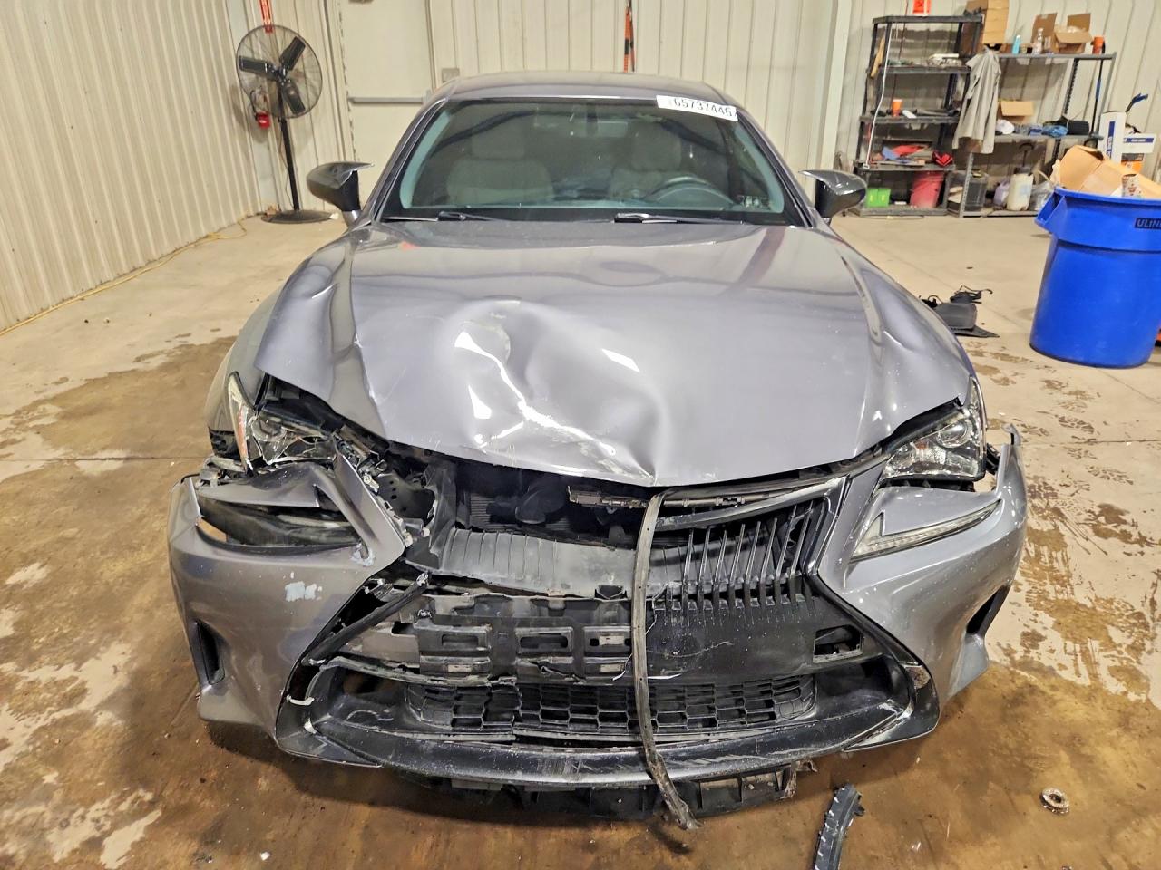 2015 Lexus Rc 350 Gray vin: JTHSE5BC4F5005064