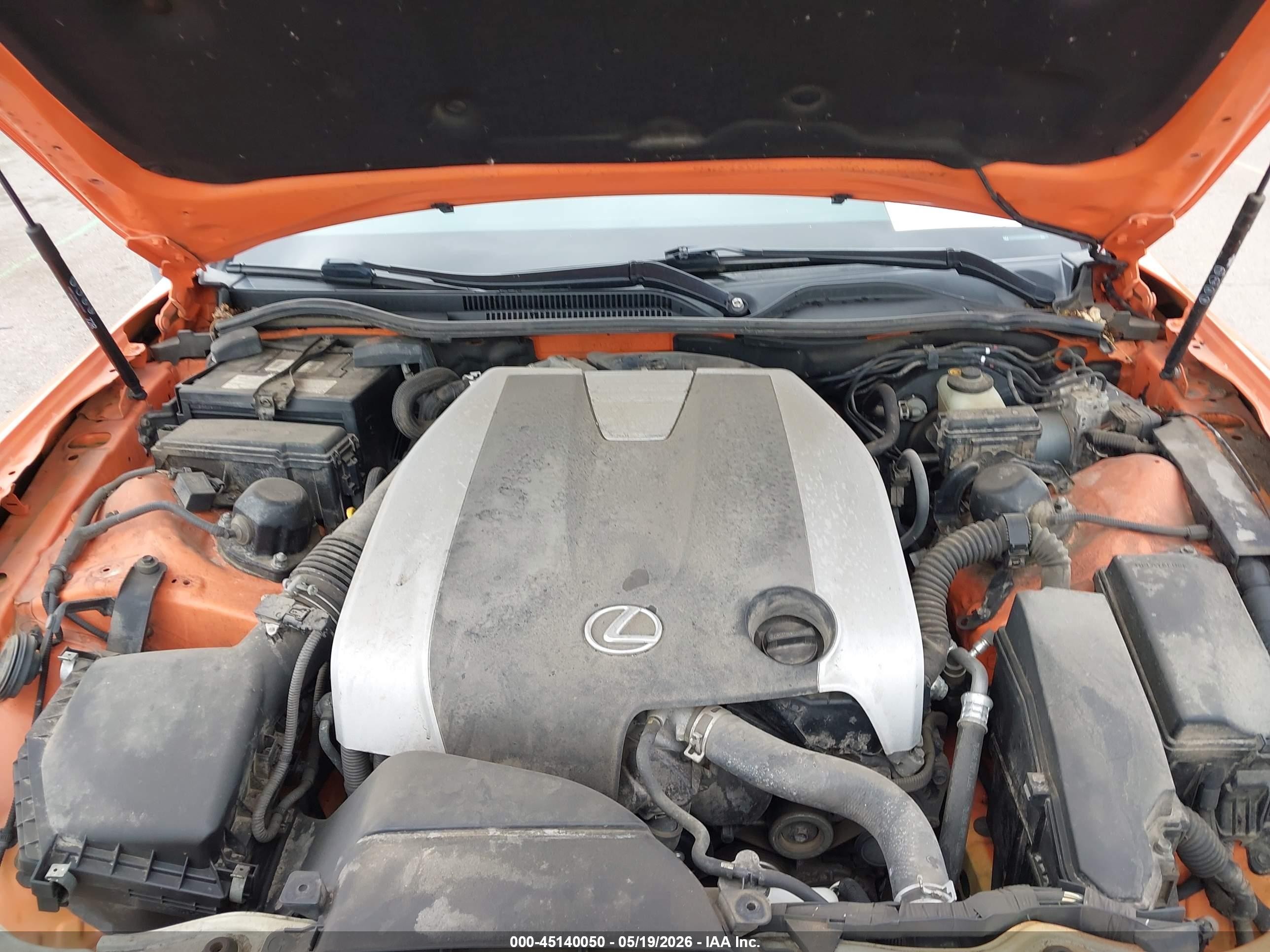 2015 Lexus Rc 350 Orange vin: JTHSE5BC4F5005694