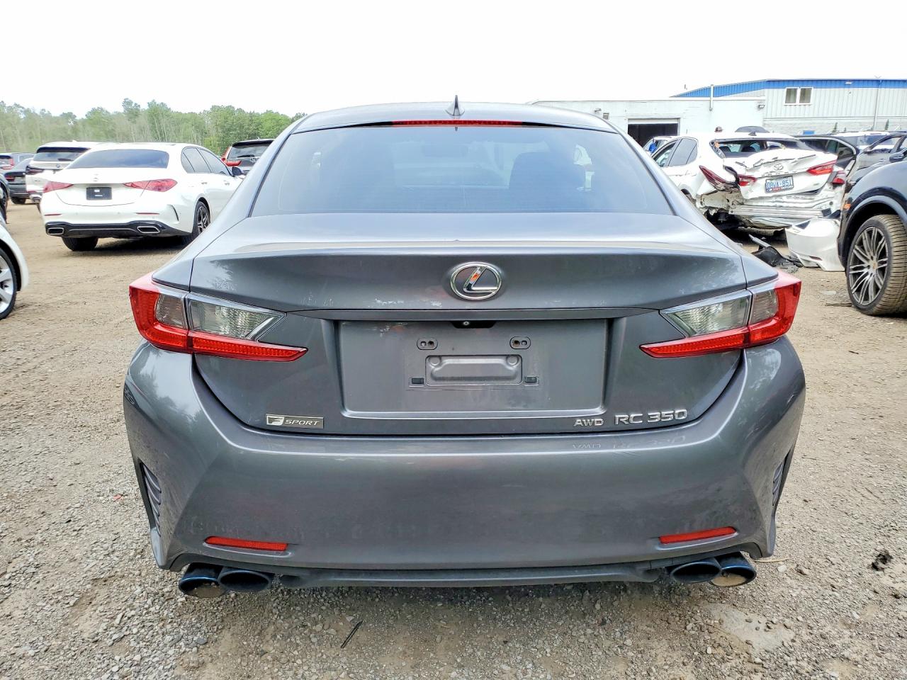 2015 Lexus Rc 350 Серый vin: JTHSE5BC5F5000438