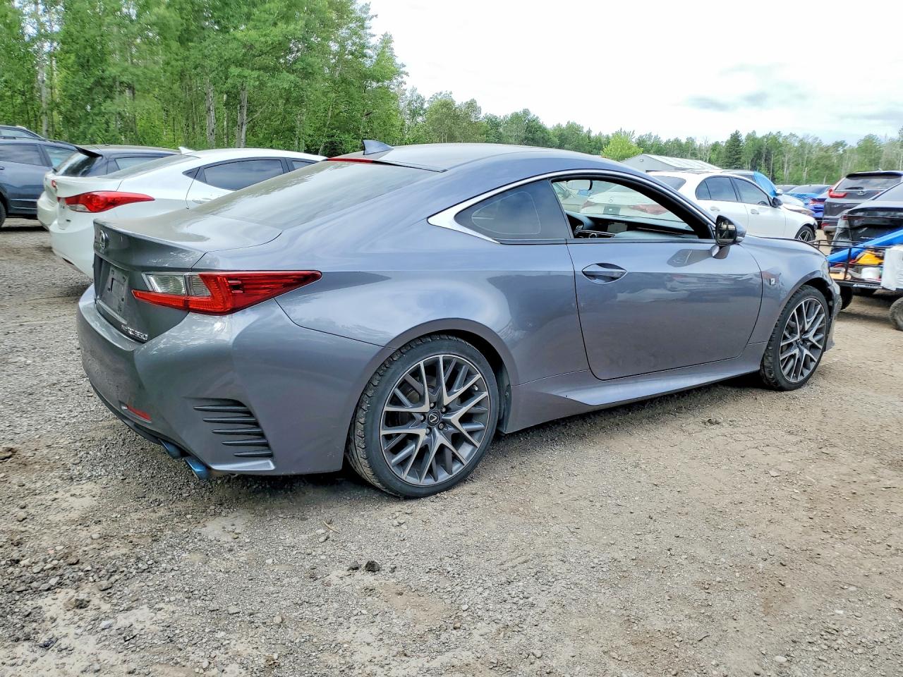 2015 Lexus Rc 350 Серый vin: JTHSE5BC5F5000438