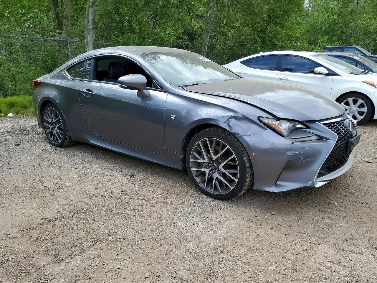 2015 Lexus Rc 350 Серый vin: JTHSE5BC5F5000438