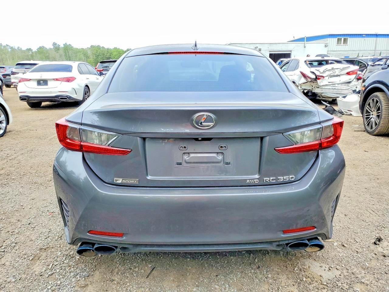 2015 Lexus Rc 350 Серый vin: JTHSE5BC5F5000438