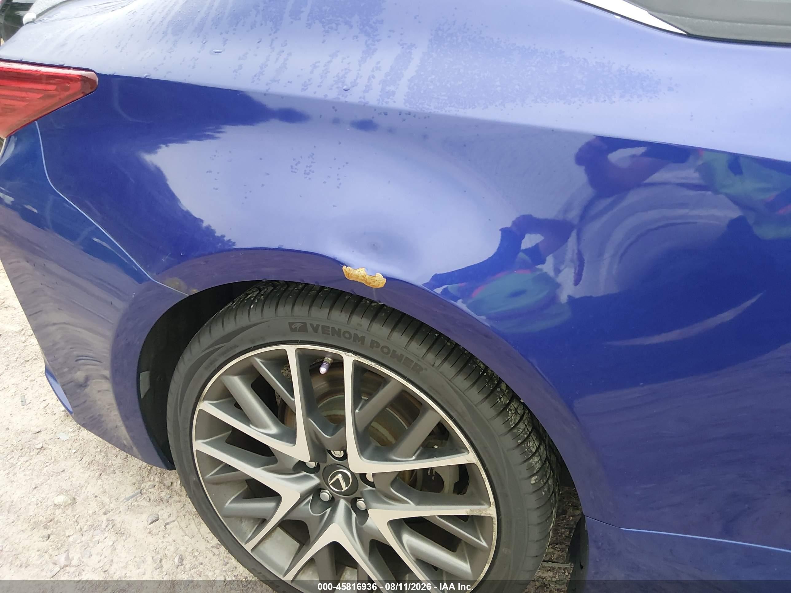 2015 Lexus Rc 350   Blue vin: JTHSE5BC6F5002733