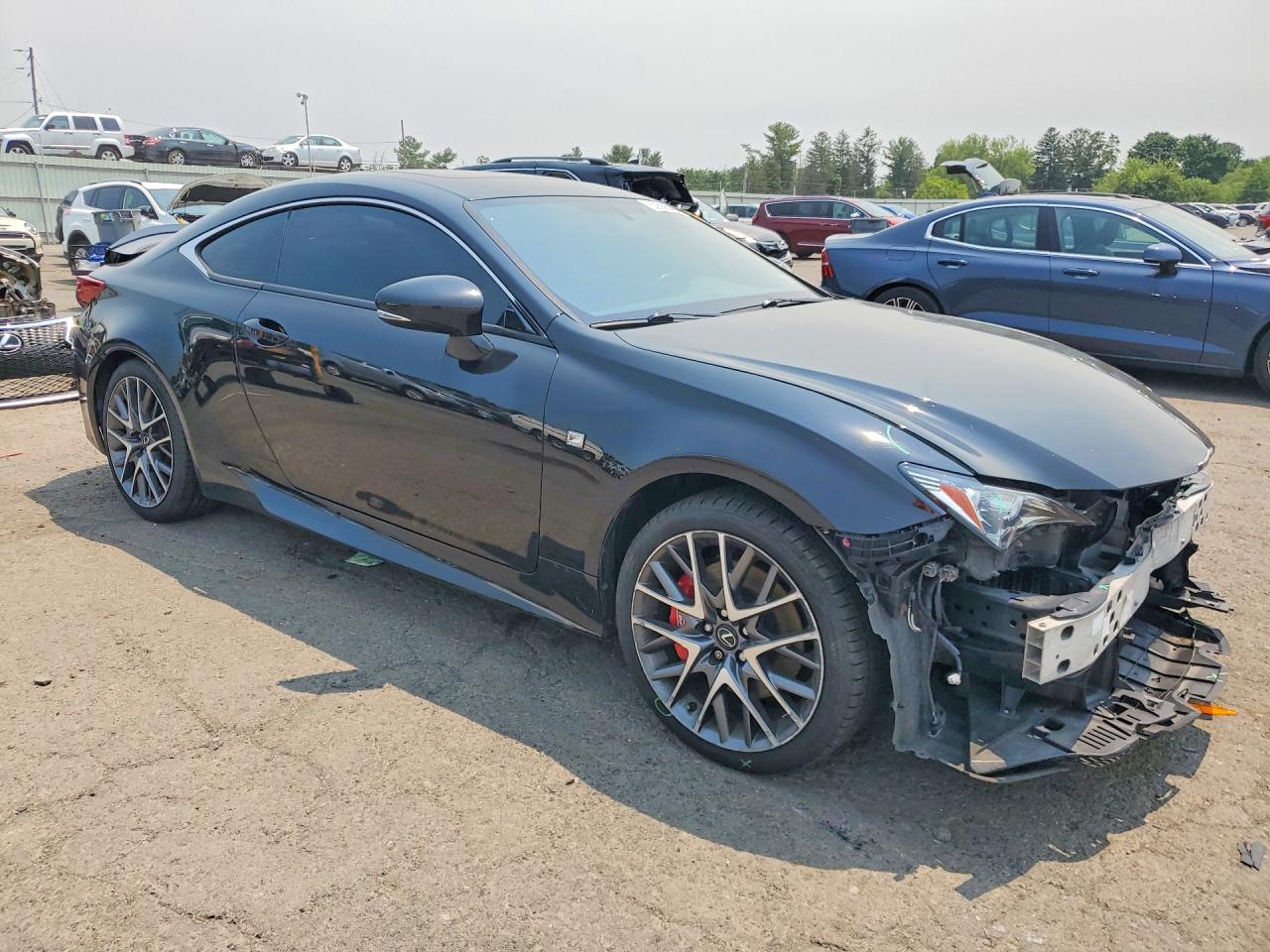 2015 Lexus Rc 350 Black vin: JTHSE5BC7F5004880