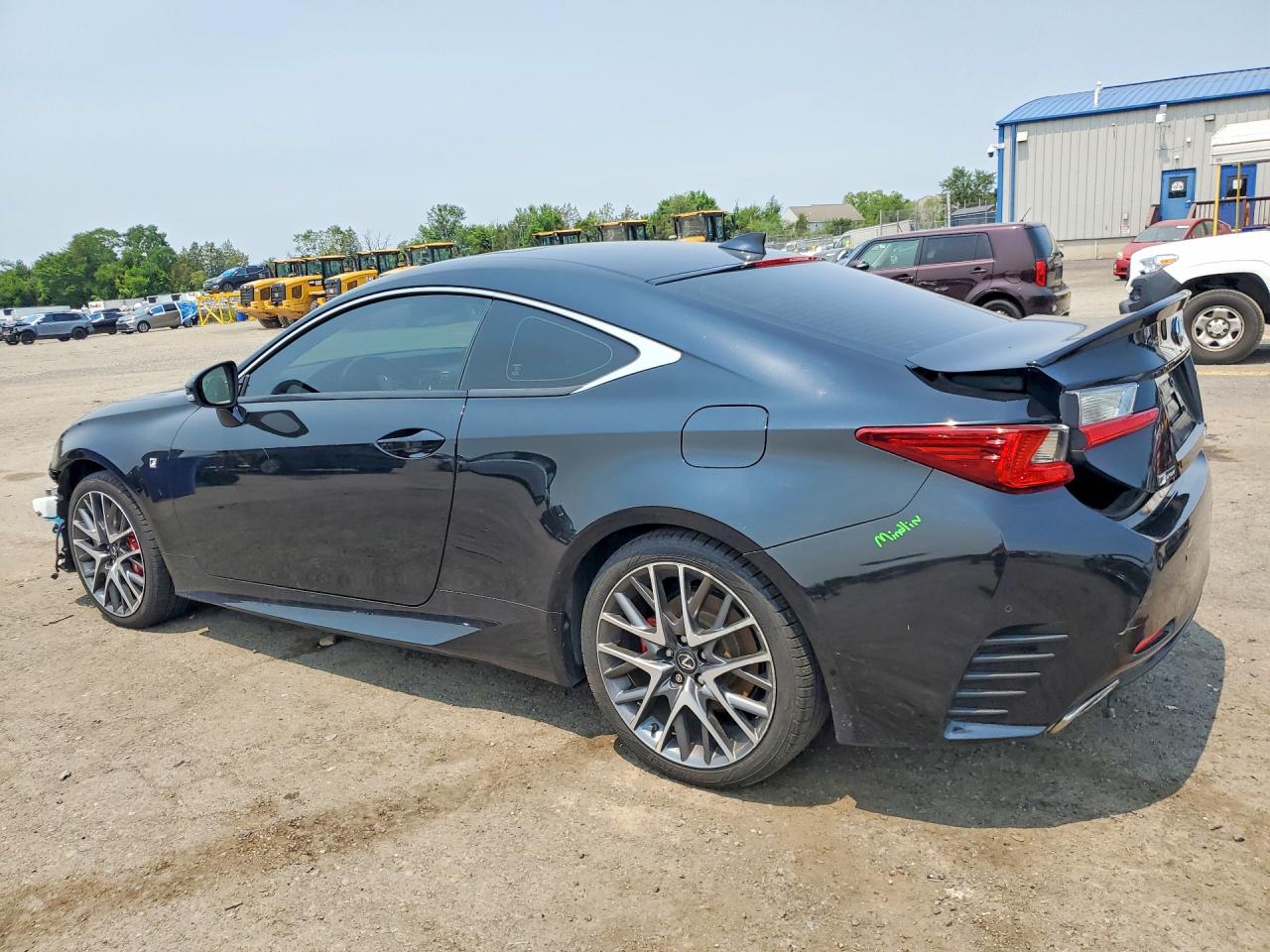 2015 Lexus Rc 350 Black vin: JTHSE5BC7F5004880