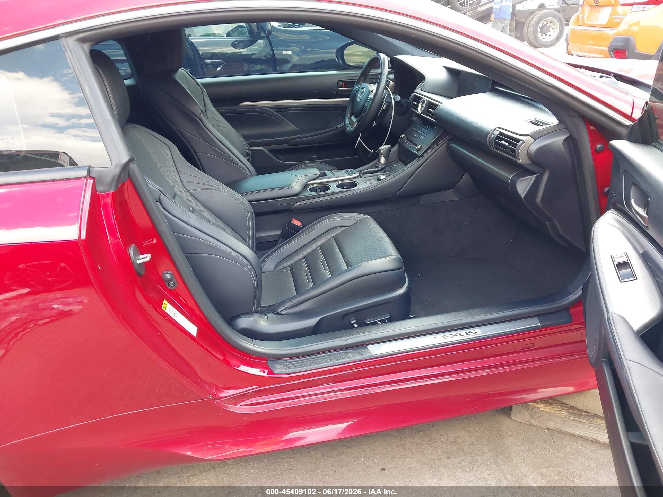 2015 Lexus Rc 350   Red vin: JTHSE5BC8F5001678