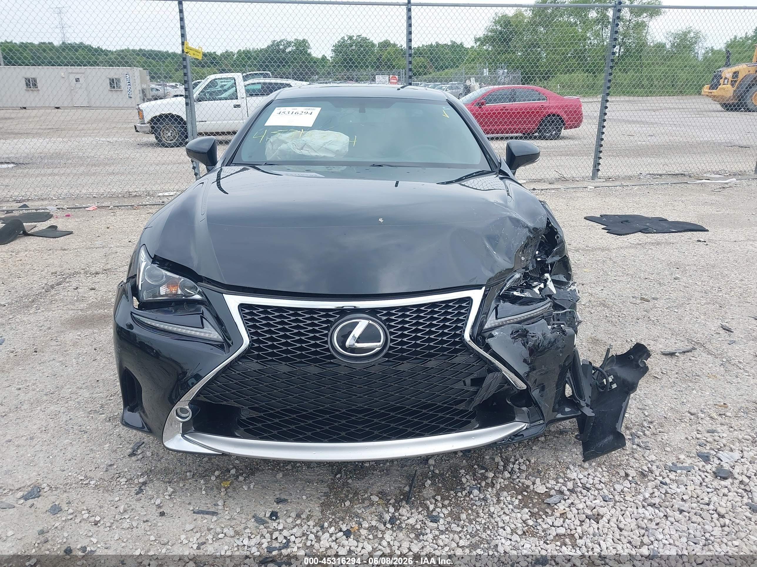 2015 Lexus Rc 350   Black vin: JTHSE5BC9F5003052