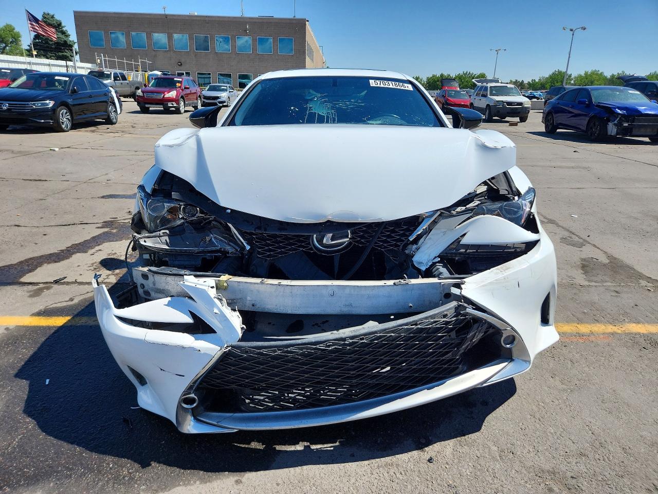 2015 Lexus Rc 350 White vin: JTHSE5BC9F5003973